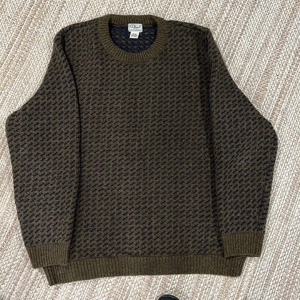 XXL L.L. Bean classic fisherman sweater